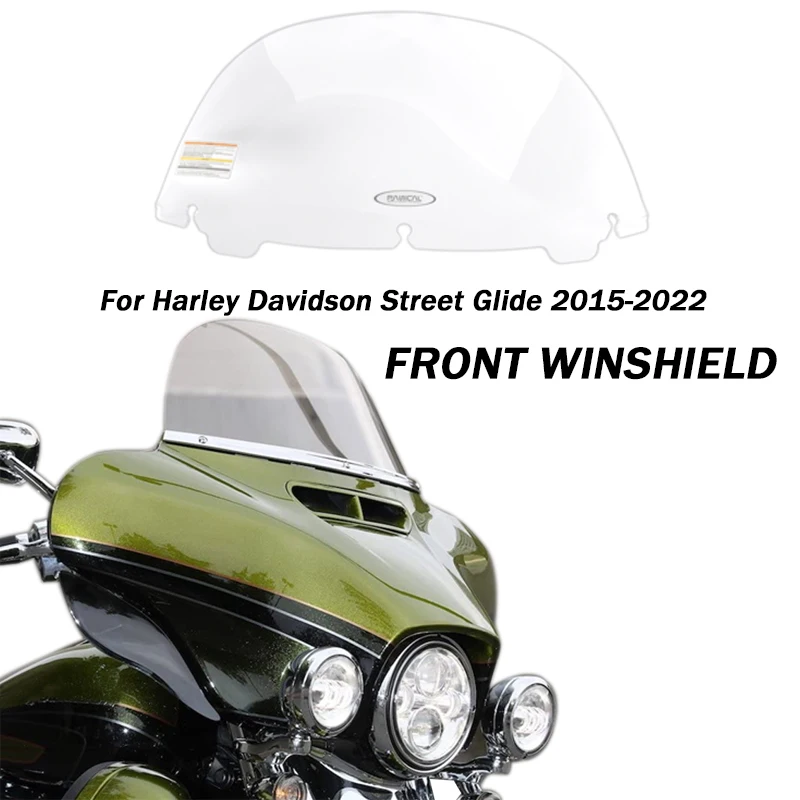 

Panical Front Windshield Guard Spoiler Windscreen For Harley-Davidson Street Glide Electra Ultra Cvo 2014-2023 Pc