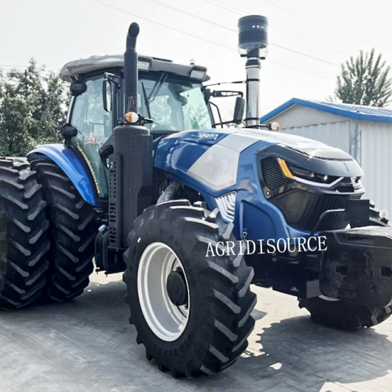 Durable: 260hp 4x4 Cabin farm tractors traktor agricultural trator farm diyuan tractors