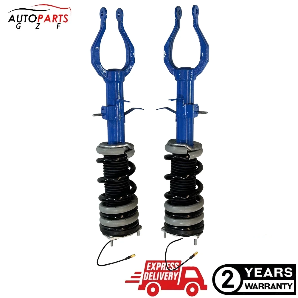 

2x Front Left&Right Air Shock Absorber Assembly w/Electric For Nissan GTR R35
