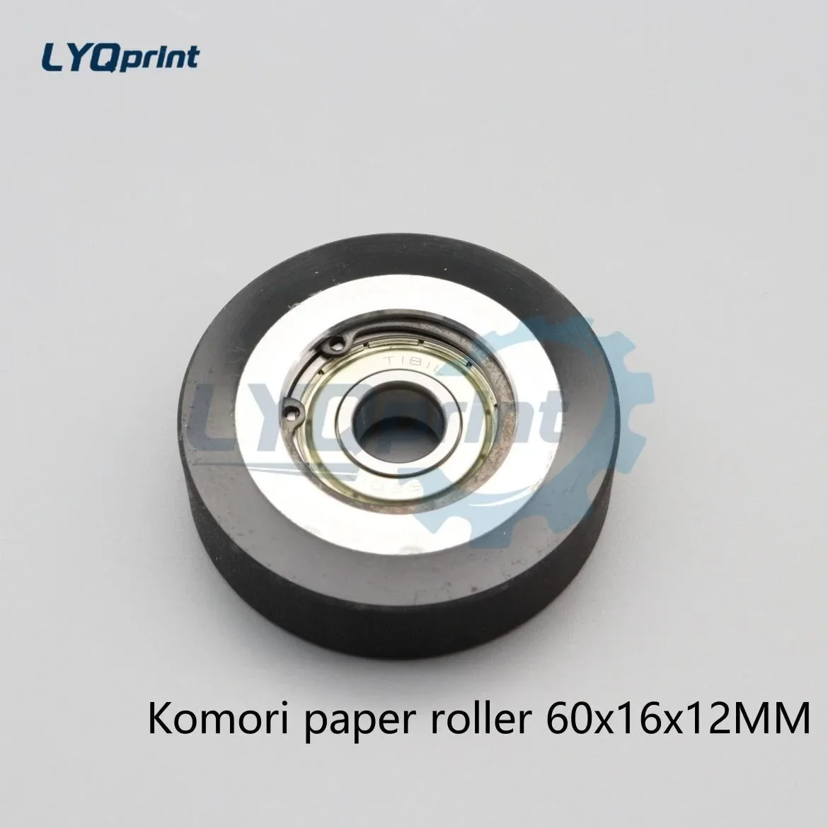 Flat Stability Komori Paper Press Wheel, Feed Wheel, Rubber Wheel 60x16x12MM