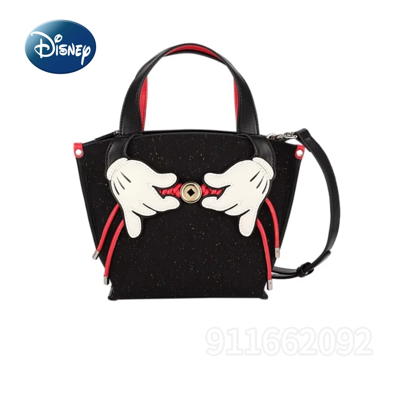 Disney Mickey New Women's Handbag Luxury Brand Original Women's Shoulder Messenger Bag High Quality Fashion Women's Bag