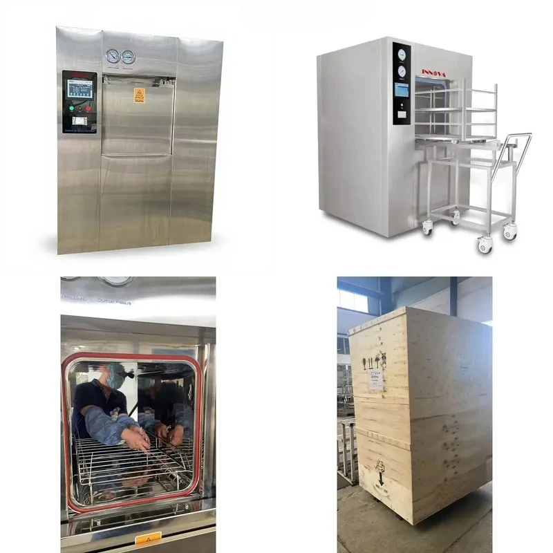 26 Customized Steam Sterilizer Autoclave PLC Control System Lab Steam Horizontal Sterilizer Autoclave Touch Screen