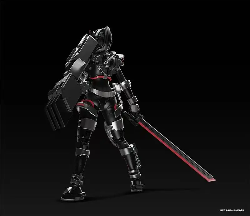 IN STOCK Yubo Cultural Studio Shark War Riding Goddess Assembly Machine Girl - Handmade Anime Action Figure Figurine Model Toy