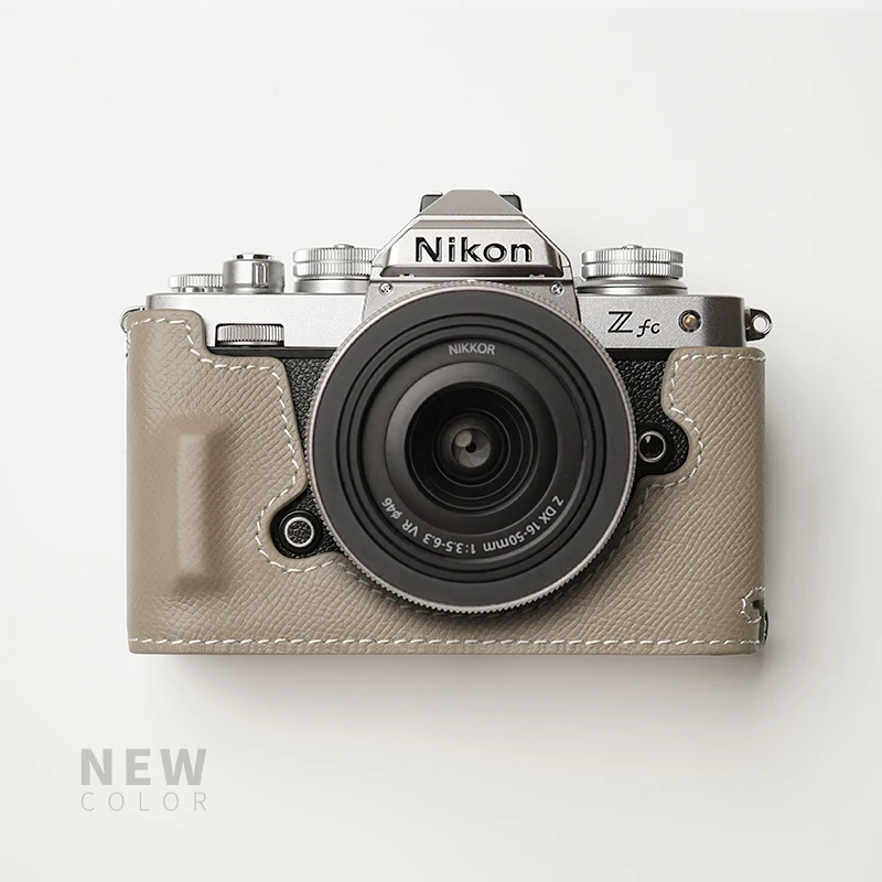 Mr. Stenen Beschermhoes Lederen Camera Case Accessoires Voor Nikon Zfc Z-Fc Canon Camera