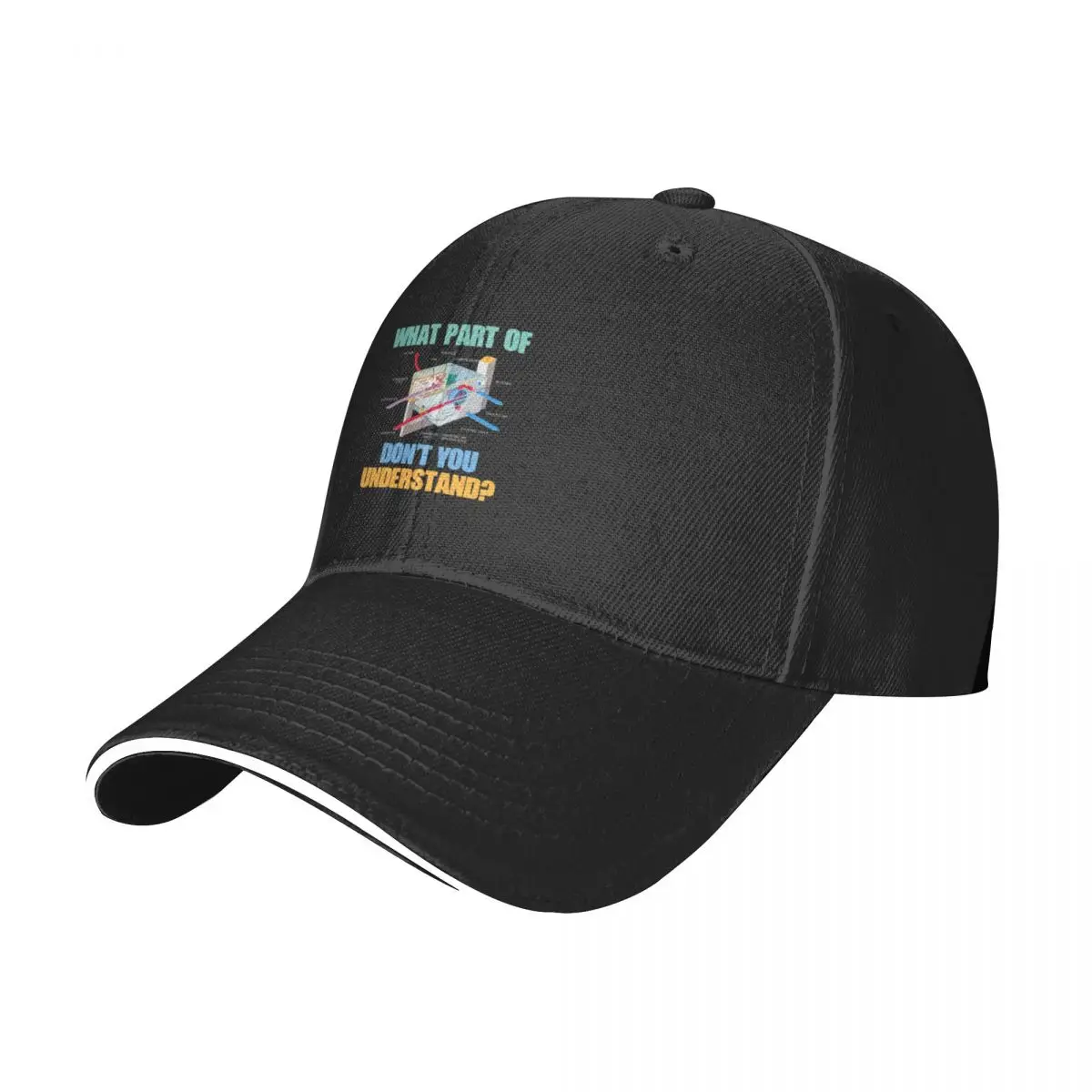 What Part Dont You Understand HVAC Installer Baseball Cap Kids Hat Sunhat cute Women's Beach Outlet Men's