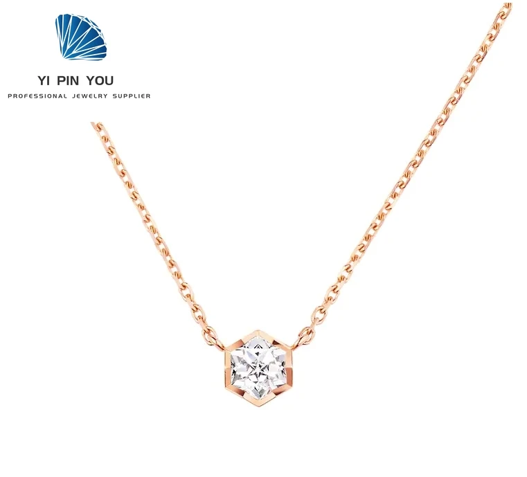 

High Quality High-end S925 Sparkling and Charming Dreamy Romantic Zircon Necklace Pendant - Commemorative Gift
