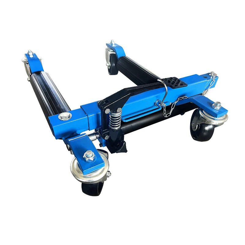 

Heavy Duty 4 Tire Wheel Lift Hoist Hydraulic Car Moving Position Jack For Car Truck RV Trailer