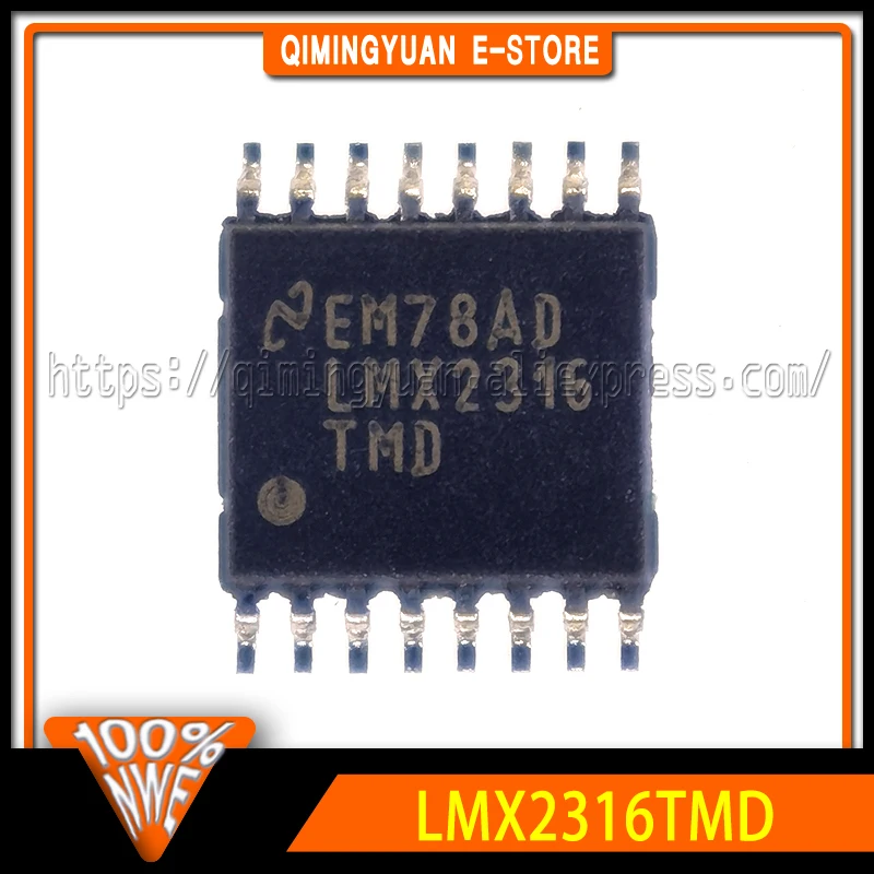 

Синтезатор радиочастотной частоты низкой мощности, 10-50 шт./лот, LMX2316TMD LMX2316 TMD TSSOP16, новый, оригинальный