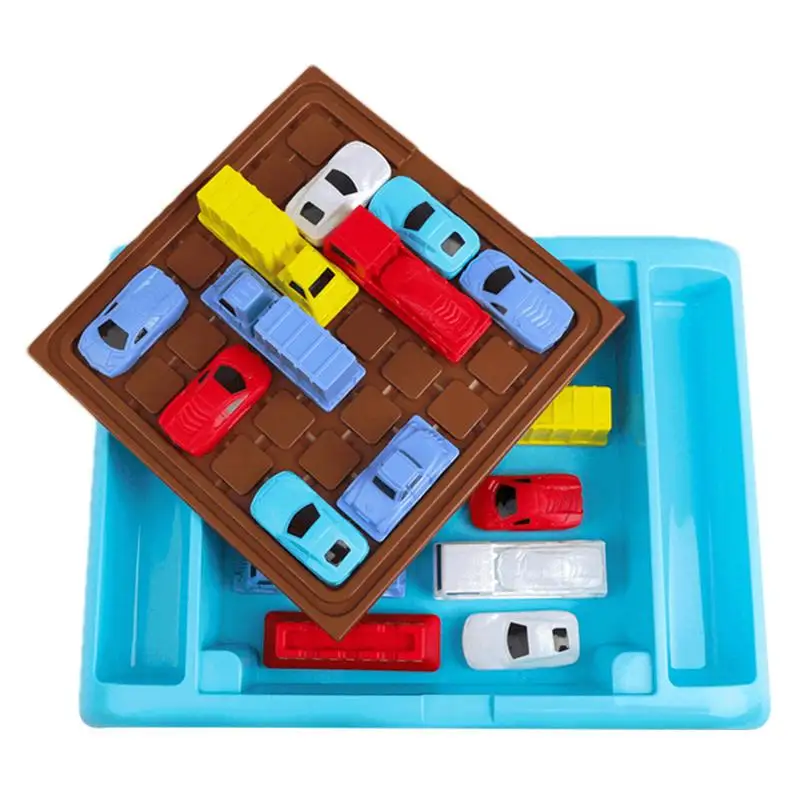 Super Slide Puzzle Games Logic Children's Parking Brain Teaser Game Toy Multi-Purpose Children's Moving Car Toy For Birthday