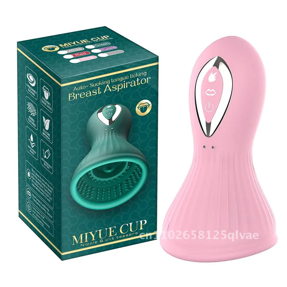 Miyou Breast Massager Suction Device Female Masturbation Tool for Breast Enlargement And Beauty Green Purple Pink Red White