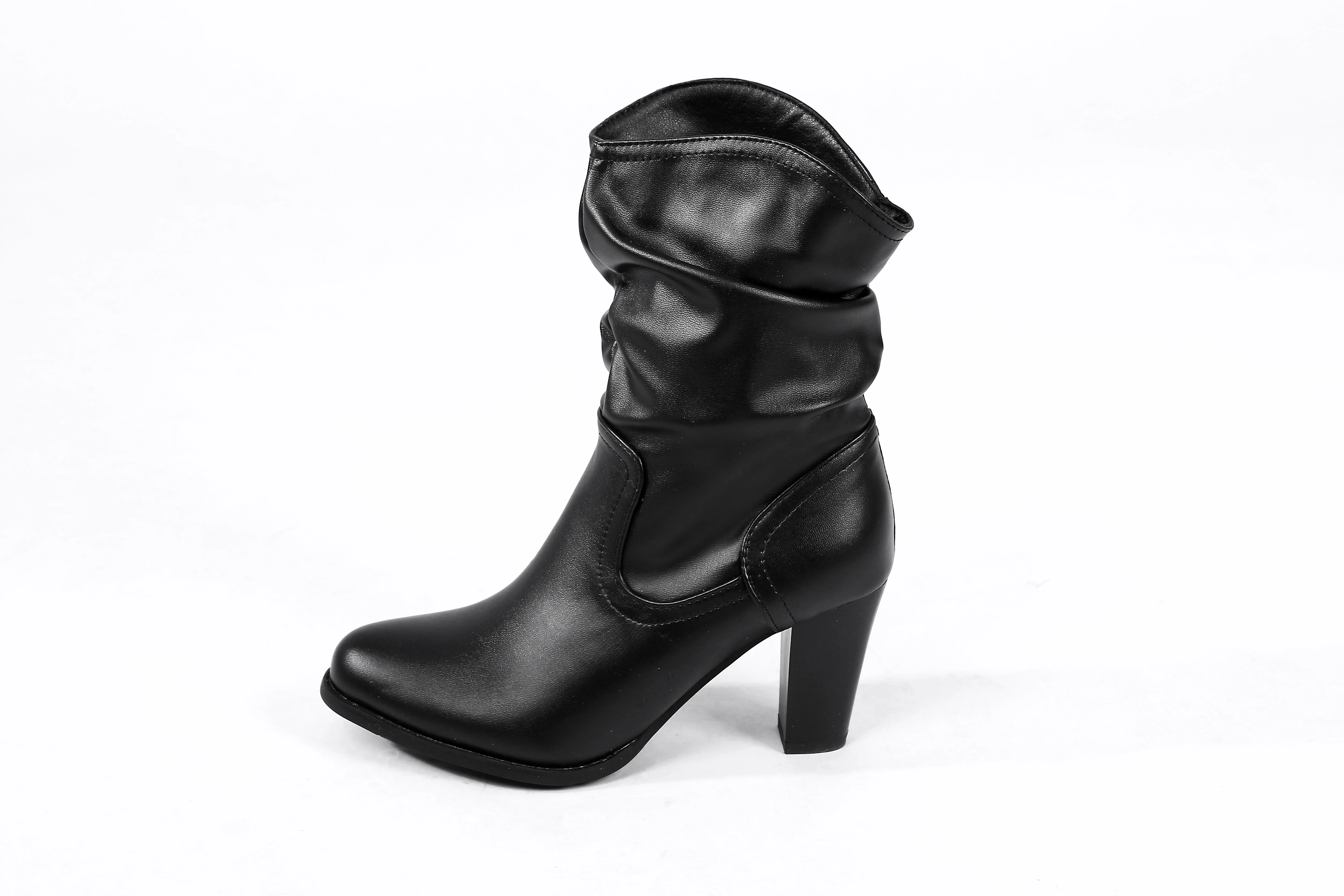 Game ReFantazio Metaphor ReFantazio Hulkenberg Cosplay Laarzen Dames Zwarte Hoge Hak Leren Schoenen Halloween Laarzen