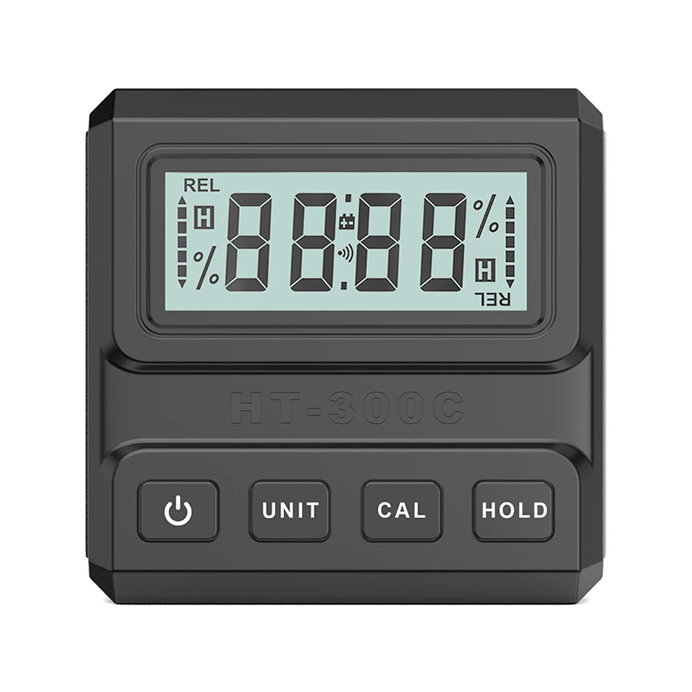 HT-300C Angle Protractor 360 Degree Mini Electronic Digital Protractor Inclinometer Angle Finder Gauge Measurement Box