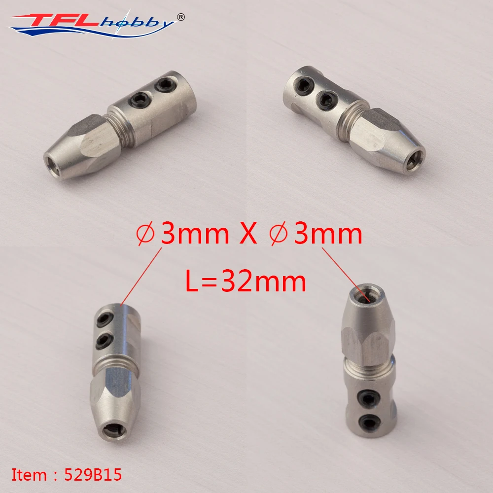 Originele TFL-onderdelen! 3 mm-3,18 mm multi-specificaties Koppeling voor RC-boot