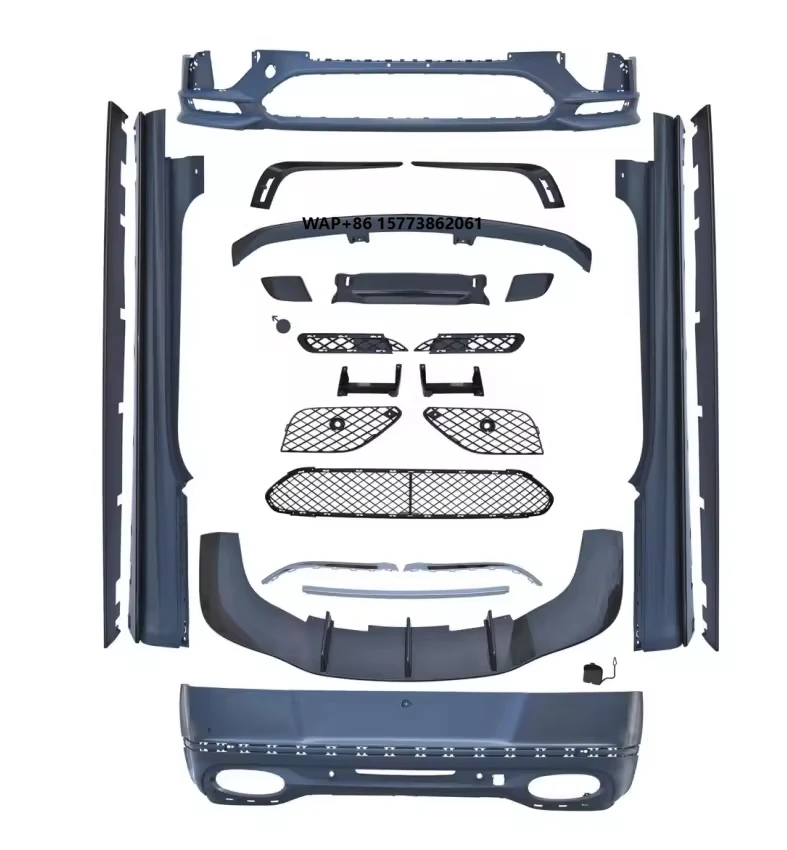 

FOR bentley 16-19gt Upgrade Supersport Looking Bodykit Accessories with Side Skirts Car Grille Front Rear Bumper Front Lip Parts