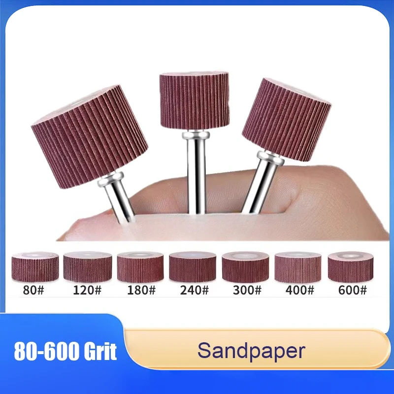 رأس عجلة طحن شفرة عرقوب قابلة للتعديل 3 مم، عجلة صنفرة وتلميع 80-600 حصى للمطاحن الهوائية والكهربائية #1