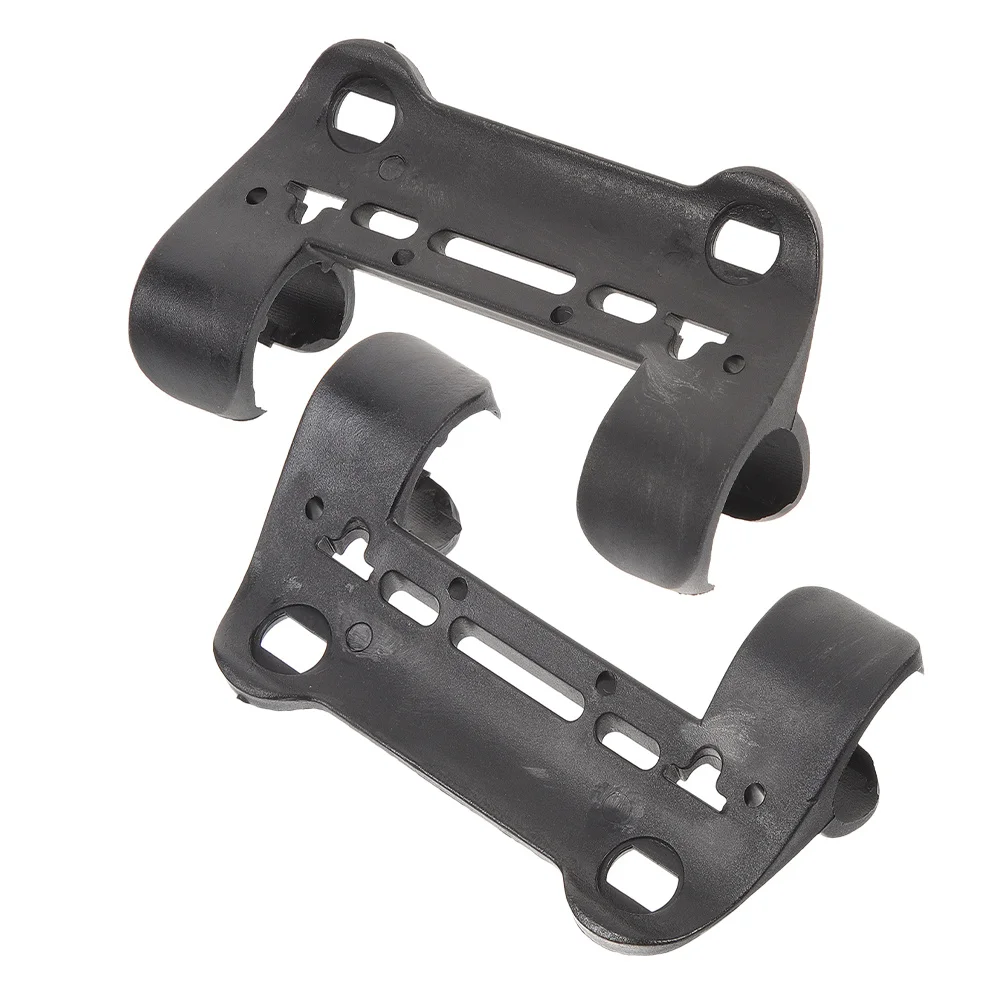 

2 Pcs Clamp Fixing Frame Bike Pump Mount Cycling Bracket Portable Cycle Holder Clip Plastic Mounting