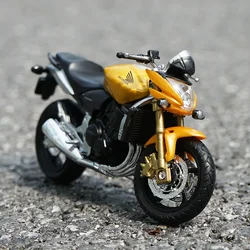 Welly 1:18 HONDA Hornet Alloy Sports Motorcycle Model Diecast Metal Street Motorcycle Model Simulation Collection Kids Toys Gift