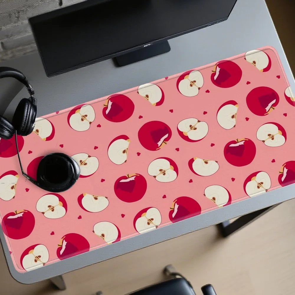 Suitable for offices and homes. Cute aesthetic pink heart background desk organizers and trays alfombrillas gaming