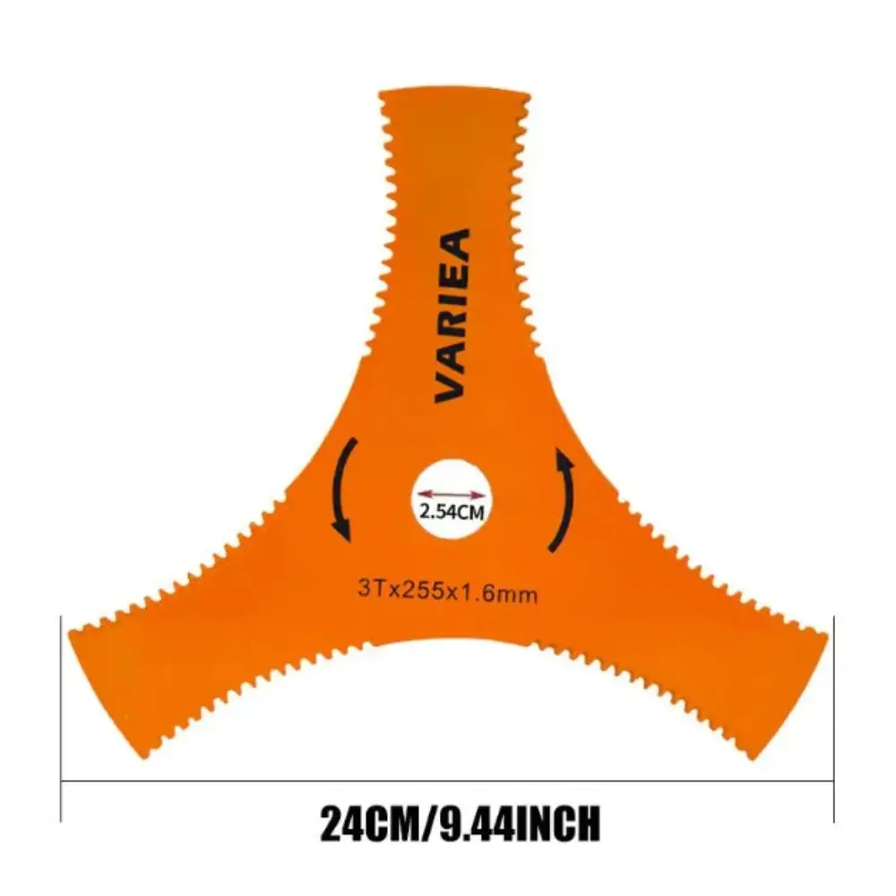 

Three Teeth Imported Manganese Steel Cutter Manganese Steel Lawn Mower Cutter Steel Quenching Three Teeth Cutter Grass Cutting