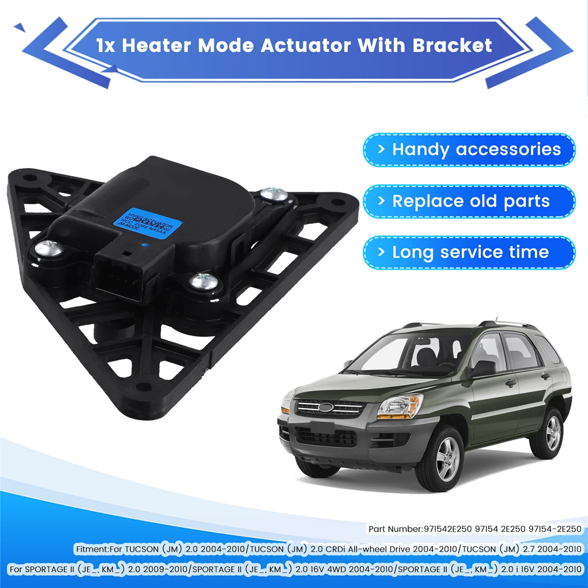 

Для Hyundai Tucson Sportage 2004-2009 привод режима обогревателя с новые поступлениями 7154-2E250