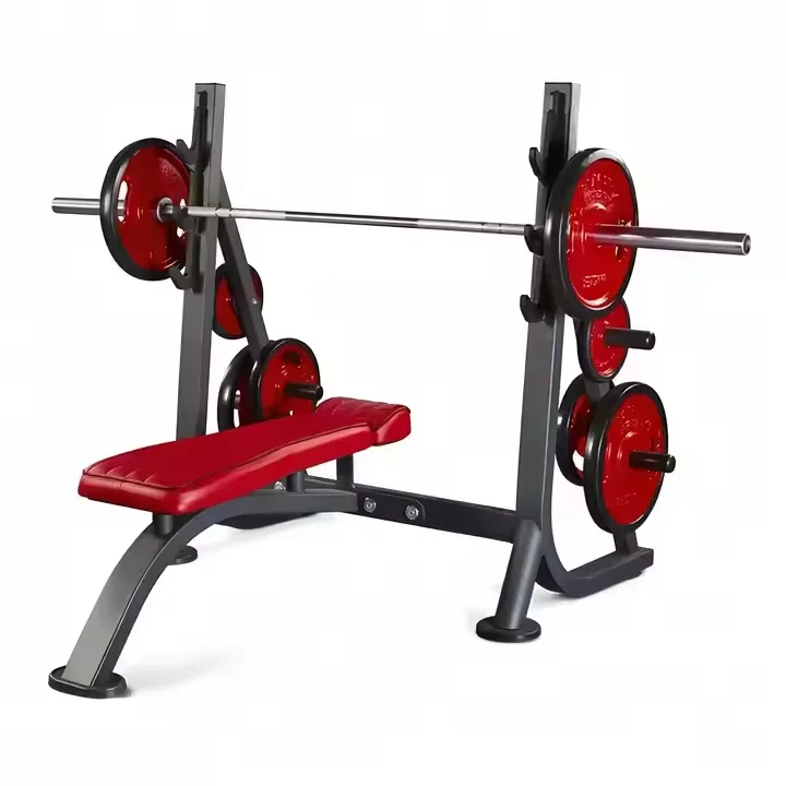 Banco plano de pecho personalizado, equipo de Fitness, banco de ejercicio para brazo y espalda para entrenamiento de fuerza, banco de levantamiento de pesas para gimnasio