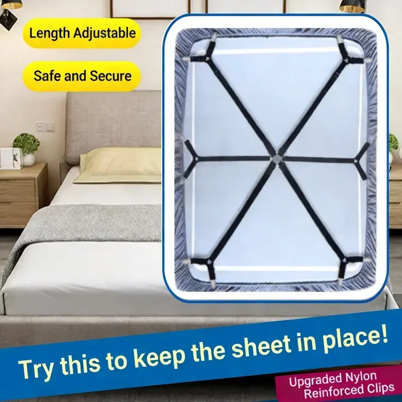 bed sheet anti-slip anchor, tablecloth, sofa cushion elastic cord clip, fitted sheet anchor buckle, quilt cover anti-slip