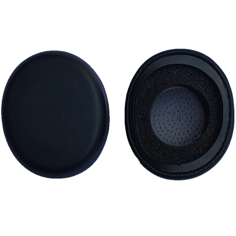 Y1UB 1Pair Replacement Soft Ear Pad Ear Cushions Cover for Evolve2 30 Headphones Sponges Earmuffs Headsets Sleeve