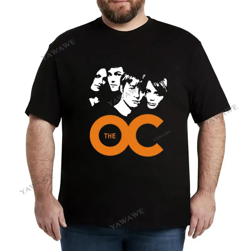 Men crew neck tshirt cotton brand tee-shirt THE O.C. T shirt the o c the oc male summer loose style cool teeshirt plus size