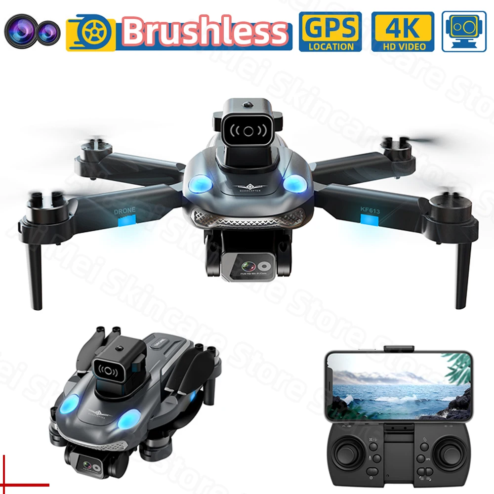 

RC Drone 4K Professional KF613 Drones GPS RC Plane Aerial Photography Quadcopter Obstacle Avoidance RC Helicopter Toys FPV Dron