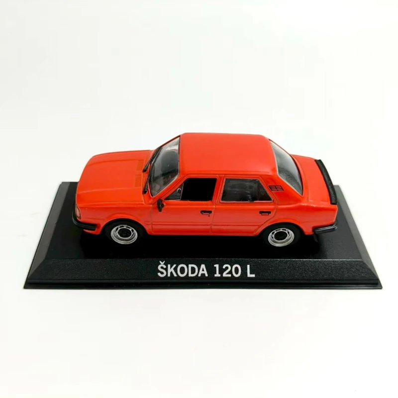 

Массовая литая под давлением модель автомобиля SKODA 120L в масштабе 1:43, классическая модель автомобиля из сплава, готовая имитация коллекции для взрослых, украшение, подарок, дисплей
