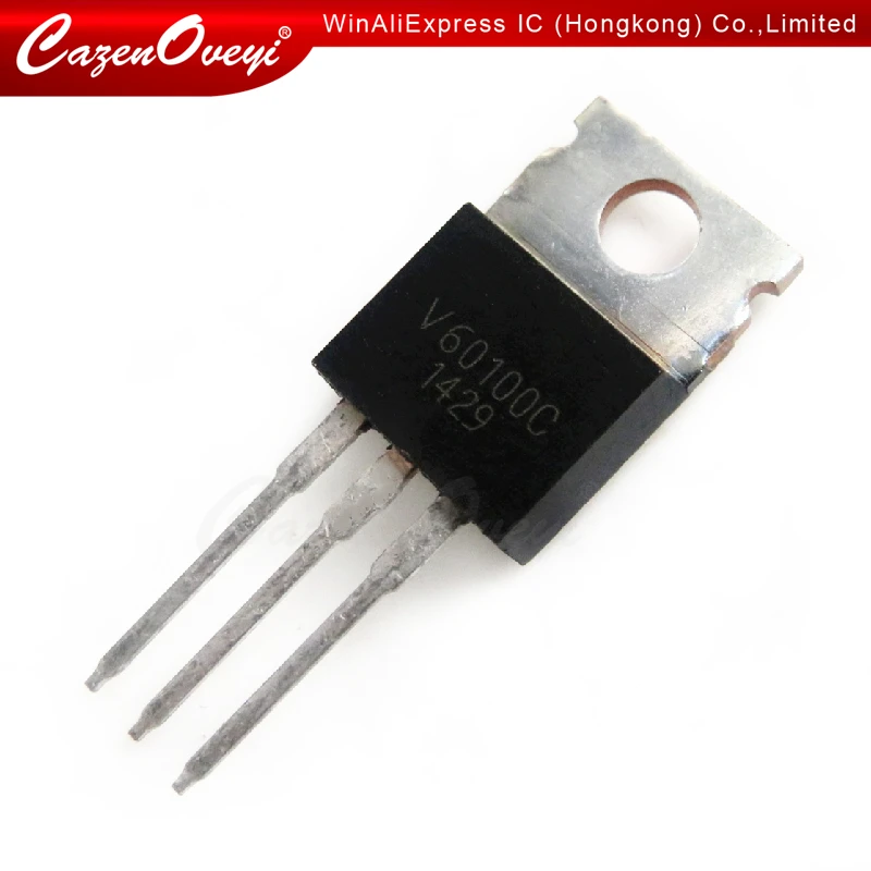 5pcs/lot V60100C MBR60100CT TO-220 60A 100V new original In Stock