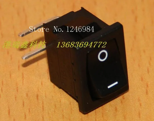 [SA]Power switch R19 A LIGHT -Taiwan group Rocker Switch Rocker Switch horizontal legs bent pins RA12--100PCS/LOT