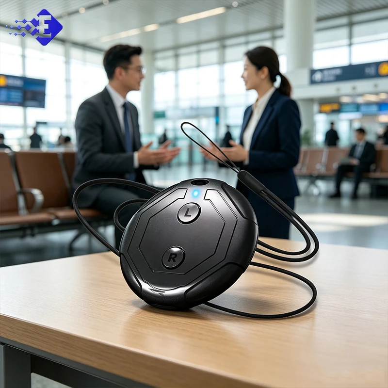 Bluetooth 5.4 Smart Translator Real Time Voice Translation Device 18 Languages Face-to-face Simultaneous Interpreter