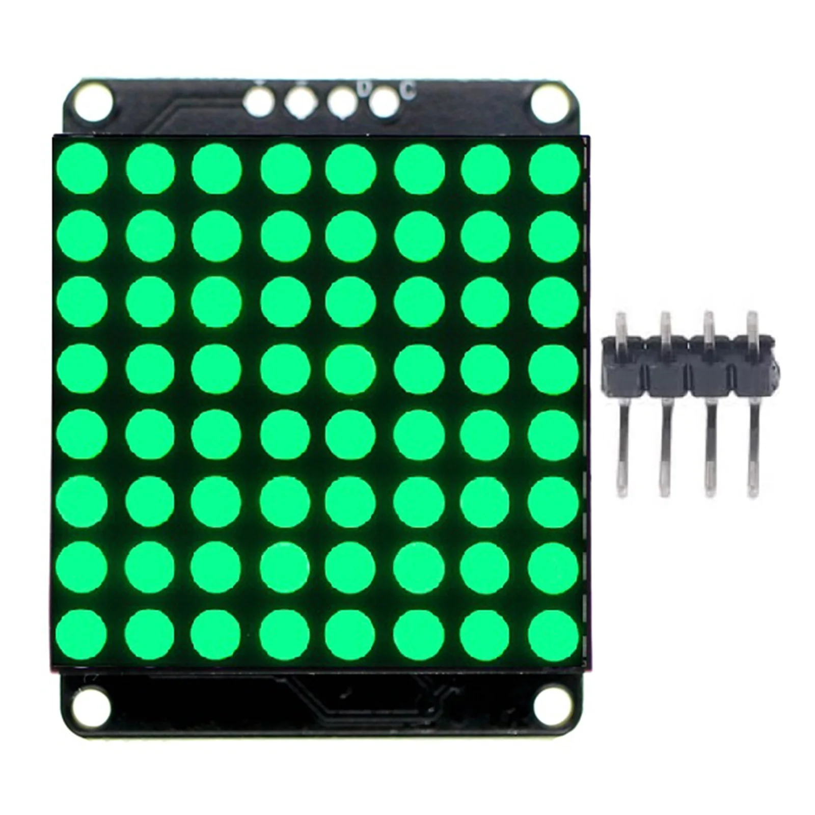 8x8 LED Display Control Module I2C Interface LED Display Module HT16K33 Driver LED Dot Matrix Drive Control Module for Arduino