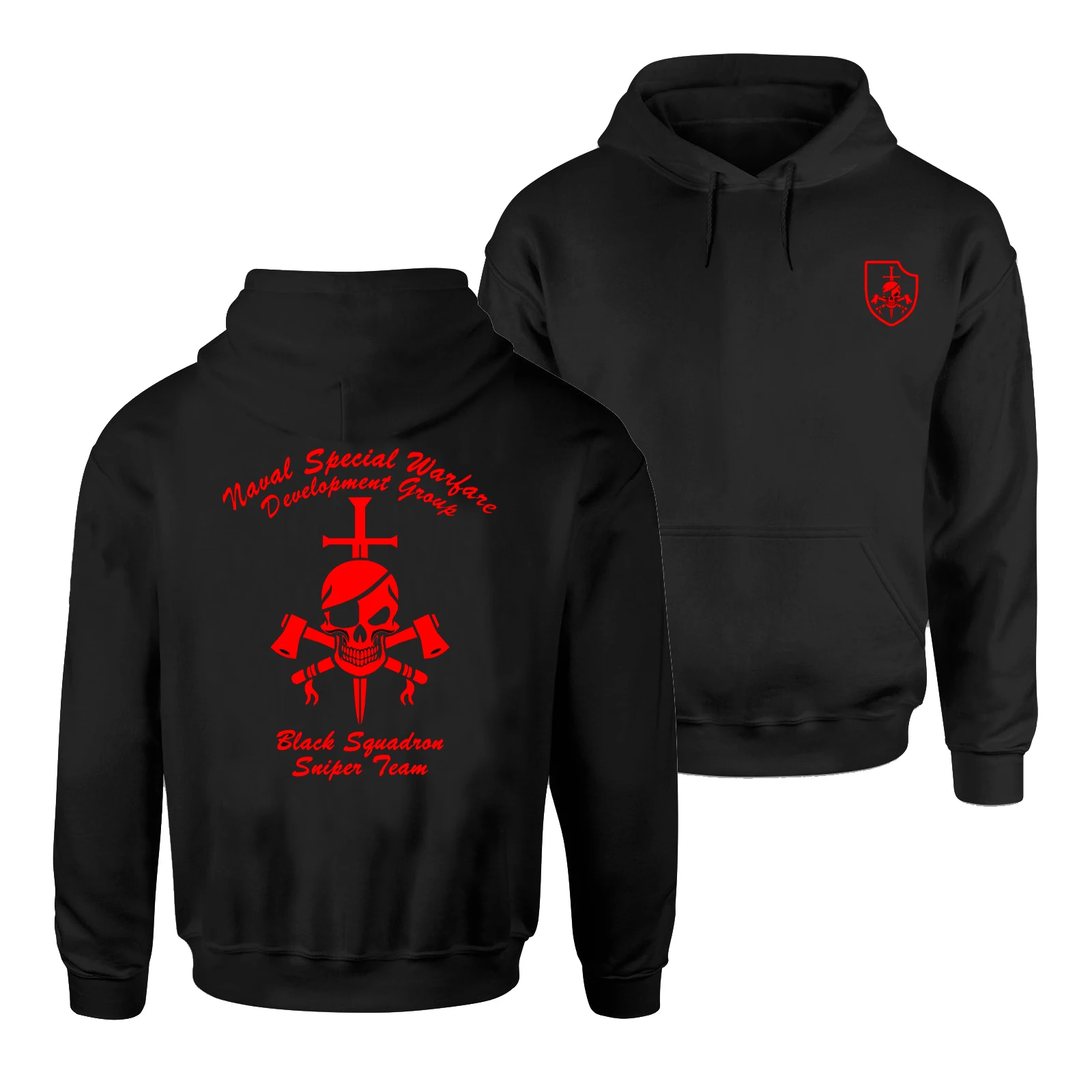 

Naval Seal Devgru Seal Team Six Black Squadron Special Force Sniper Pullover Hoodie New 100% Cotton Casual Mens Sweatshirts