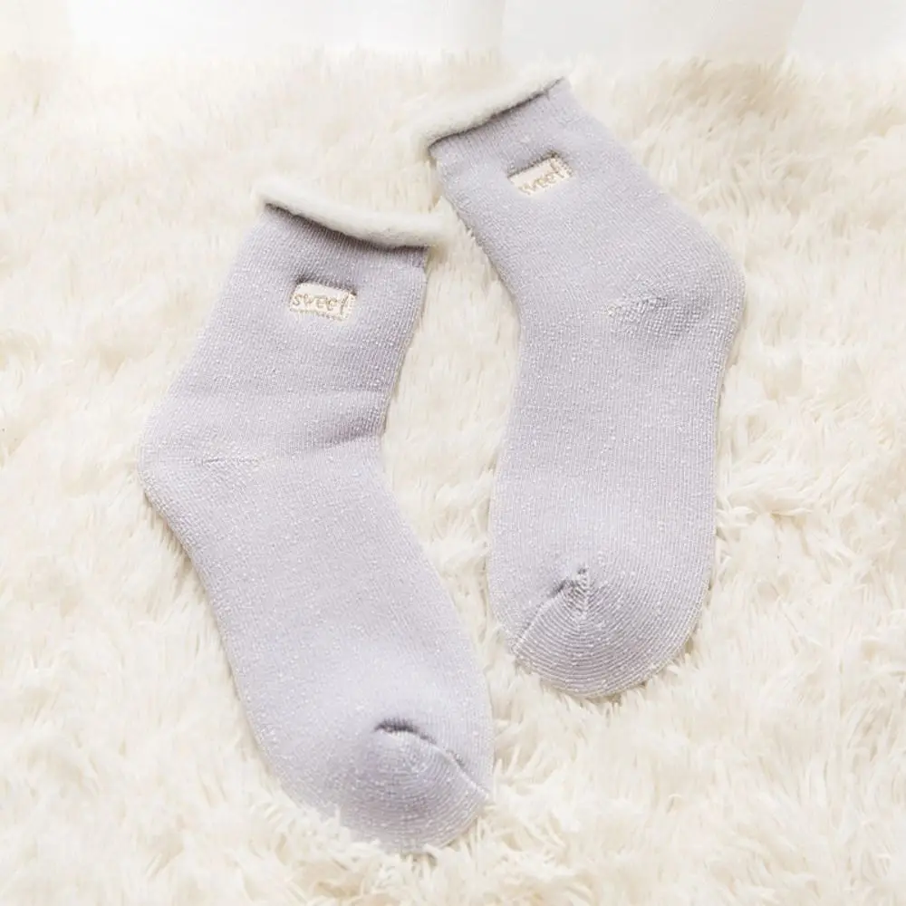 

Crew Sock Outdoor Floor Socks Home socks Super Thicker Thermal Warm Women Socks Terry Socks Thick Hosiery Winter Socks