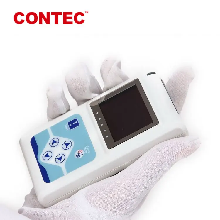 CONTEC TLC5000 CE approved handheld ECG portable multichannel holter monitor