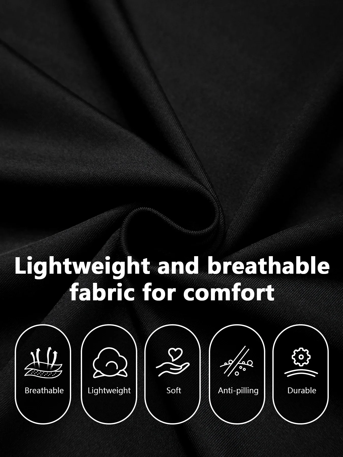 Herren Mock Neck Kompressions-Langarmshirt 4-Wege-Stretch Feuchtigkeitsableitend Schnelltrocknend Muskelunterstützung Fitness Workout Athletisches Basisshirt – Detail 6