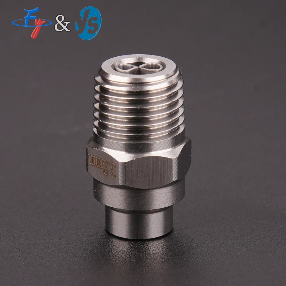 

Industrial Solid Stream Nozzle - 1/4" Thread Needle Jet Tip for High-Pressure Washers & Straight Spray Applications