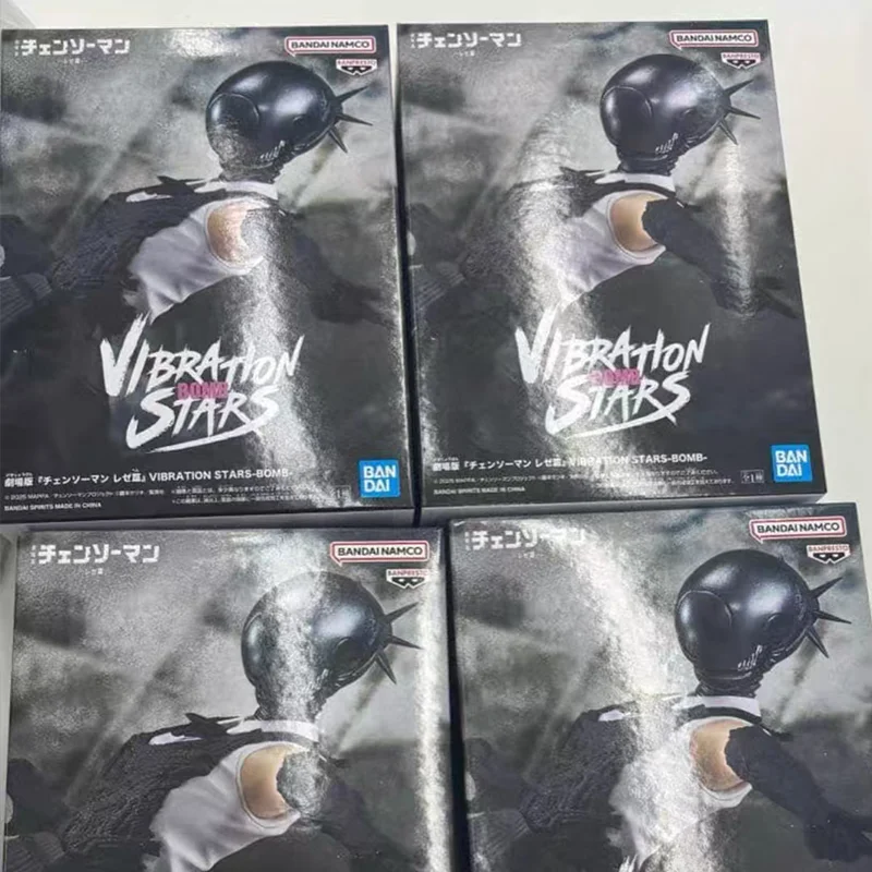 

Оригинальная коллекционная фигурка Bandai Banpresto Anime Chainsaw Man Vibration Stars Reze из ПВХ, в наличии, подарок