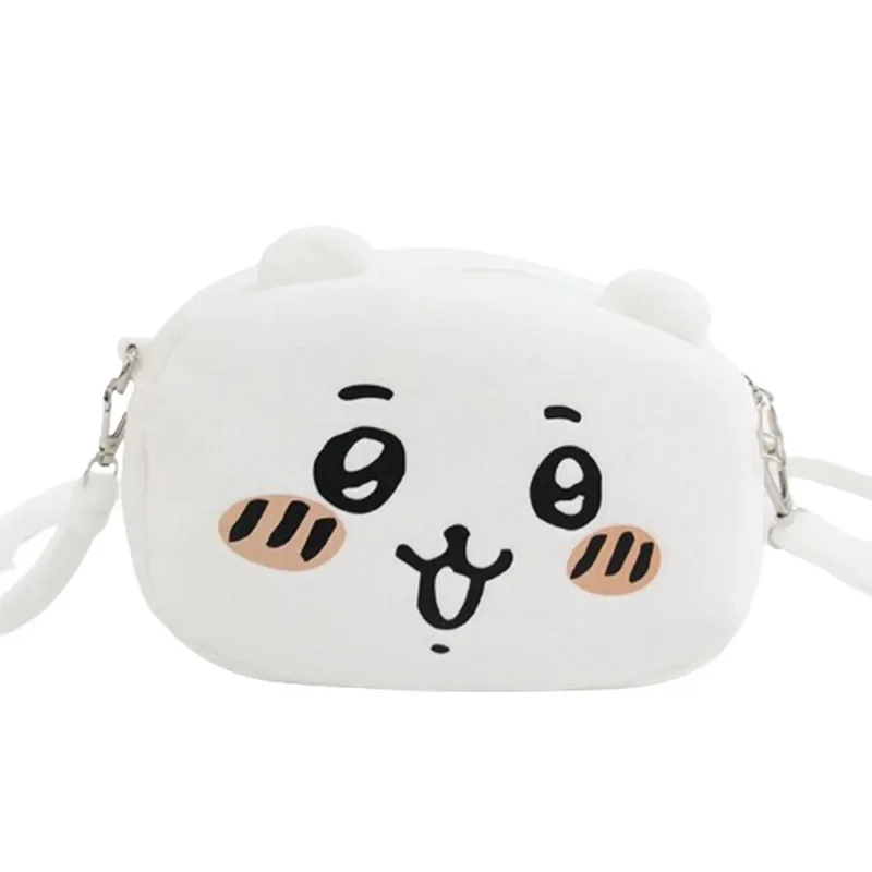 Chiikawa Plush Slant Bag Cute Cartoon Large Capacity Handbag Xiaohachi Usaki Jiyi Student Storage Bag Girls Gift