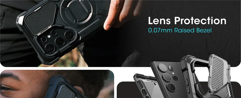 For Samsung Galaxy S24 Ultra Case (2024 Release) 6.8 inch I-BLASON Armorbox Full-Body Rugged Case with Built-in Screen Protector