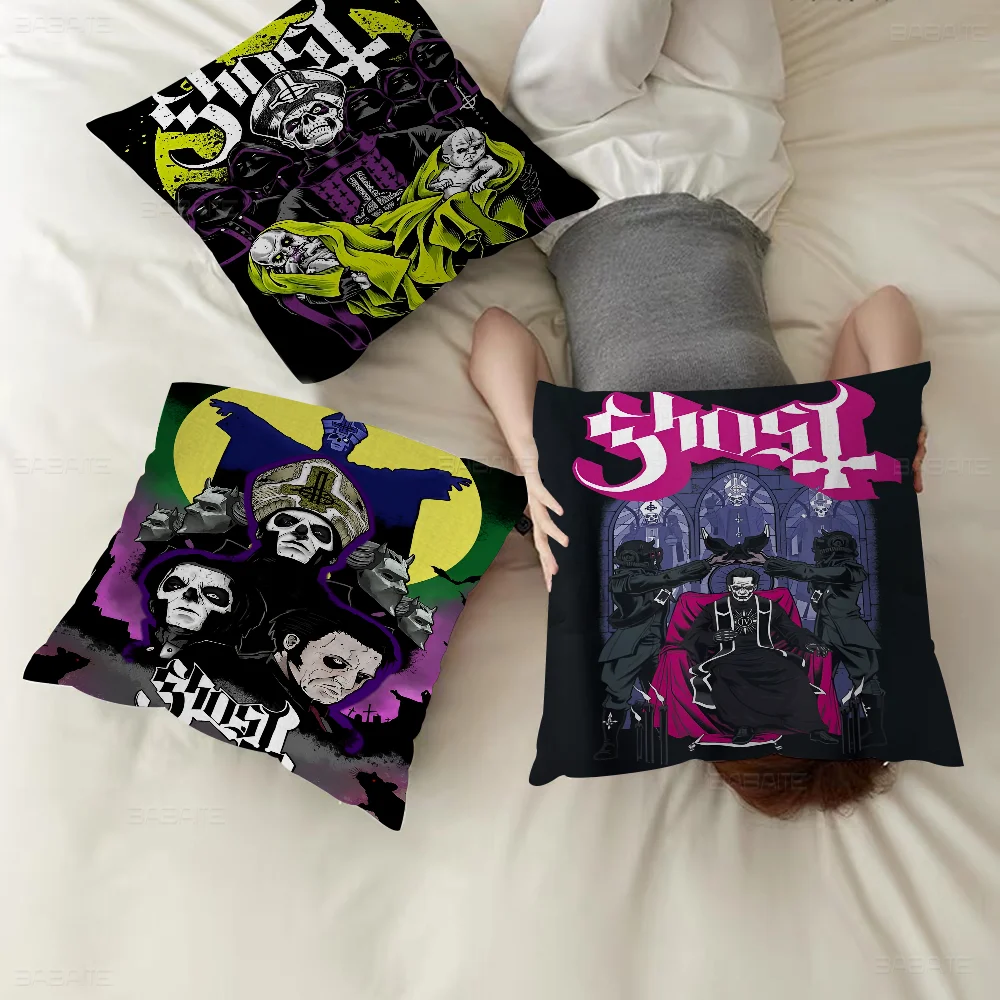 G-Ghost B-Band Pillow Cushion Cover Pillowcase Living Room Sofa Home Decor Customized