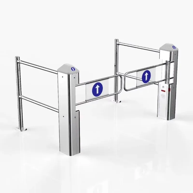 Supermarket Automatic Swing Turnstile Entrance and Exit Barrier Gate