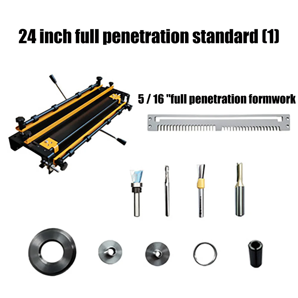 Dovetail Jig Porter Cable Machine,24inch Wood Cabinet Woodworking Tool with 5/16inch Full transparency template