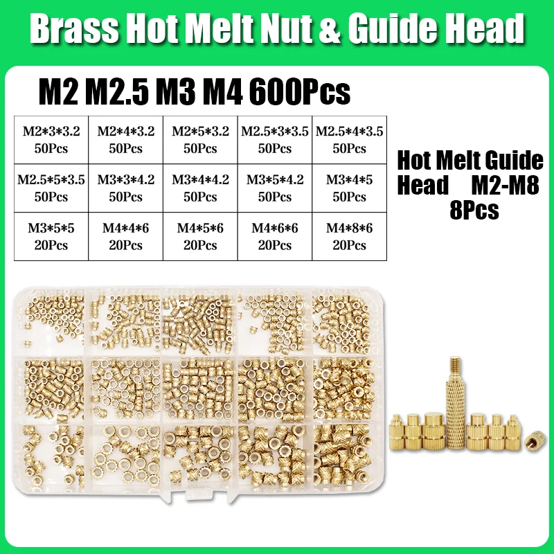 Variant: Insert nut 608pcs