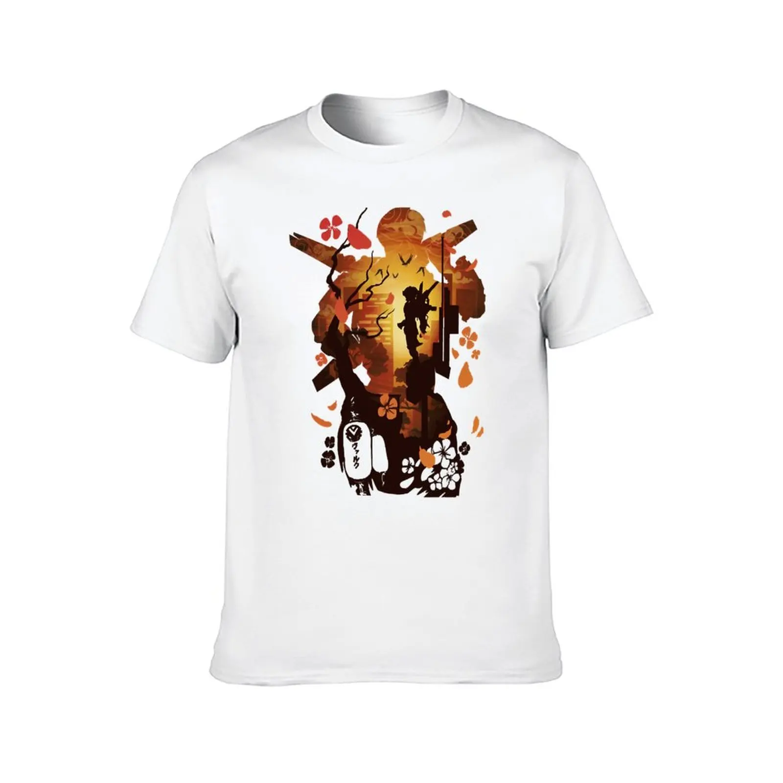 تي شيرت فالكيري ابيكس تي شيرت للرجال من القطن القطني تي شيرت رجالي