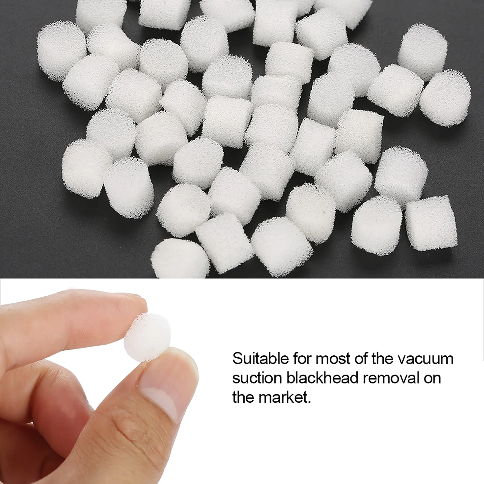 Filter Spons Vervanging Voor Pore Cleaner Vacuüm 150 Stuks Comedondrukker Microdermabrasie Apparaat Accessoires Comedo Zuigkracht