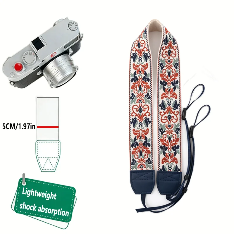 Camera Strap For Canon Nikon Quick Release Neck Shoulder Belt Adjustable Padded Sling Strap For DSLR Mirrorless Photography