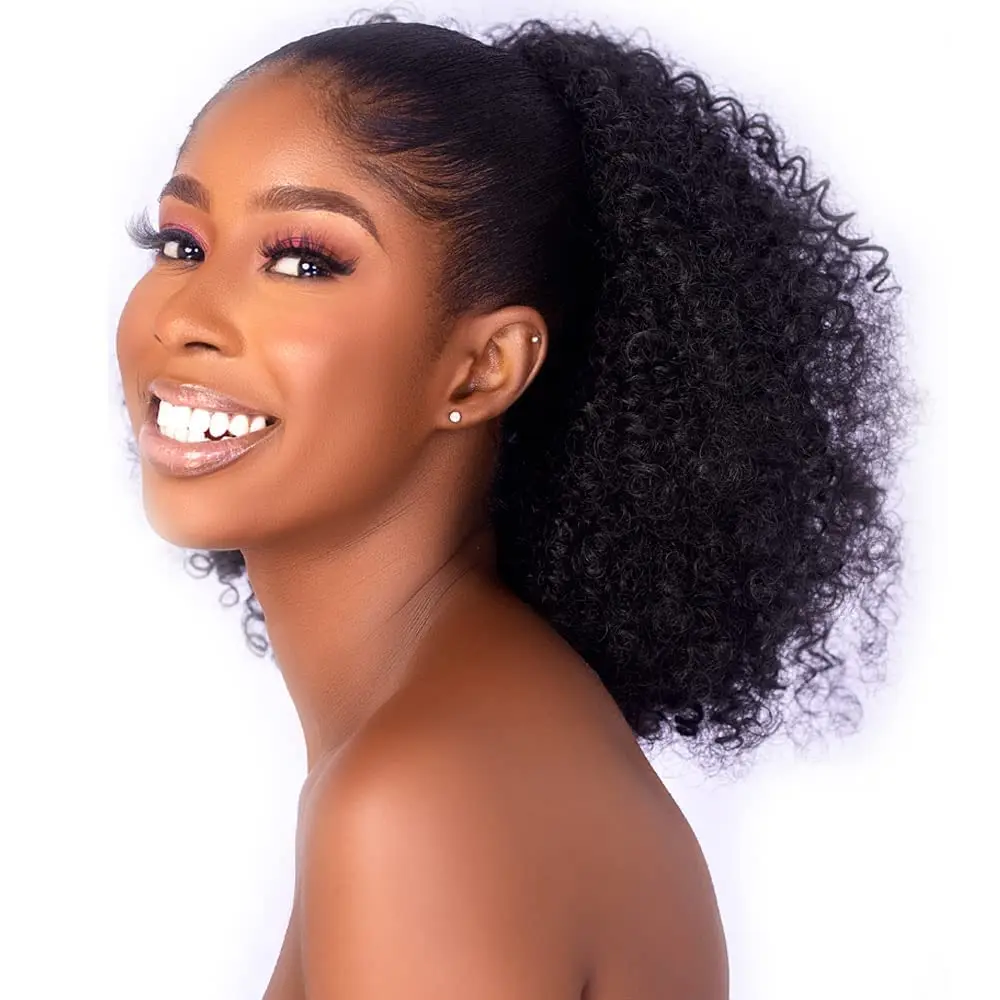 Thumbnail 2 - #54 Latest Synthetic Drawstring Ponytails Offers